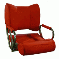 TWIN 46 FLIP UP SEAT - 570 x 420 x 460 mm - Orange - SM1006002 - Sumar